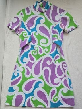 VTG Psychedelic Shift Dress